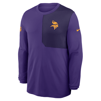 Minnesota Vikings Sideline Coach Men's Nike Dri-FIT NFL Long